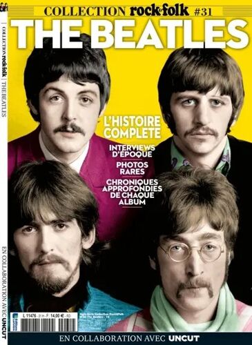 Magazine - Rock & Folk Collection Uncut - Hors-Serie N° 31. - The Beatles