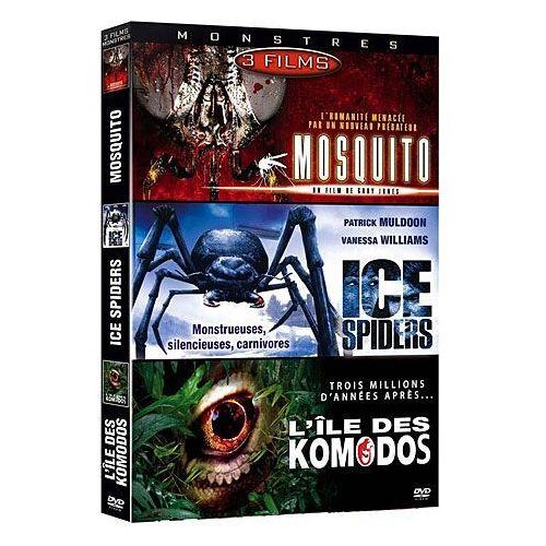Coffret Monstres 2 : Mosquito / Ice Spiders / L'ile Des Komodos Géants