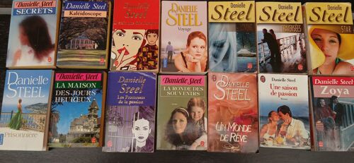 Lot De 14 Volumes De Danielle Steel En Format Poche