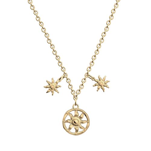 Collier Les Georgettes Helios Doré