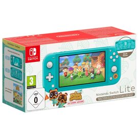 Nintendo Switch Lite Animal Crossing: New Horizons Timmy & Tommy Aloha Edition console de jeux portables 5.5" 32 Go Écran tactile Wifi Turquoise