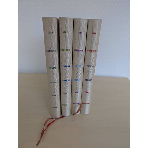 Collection Jean Giraudoux – Théâtre Complet (4 Tomes) | Édition Illustrée