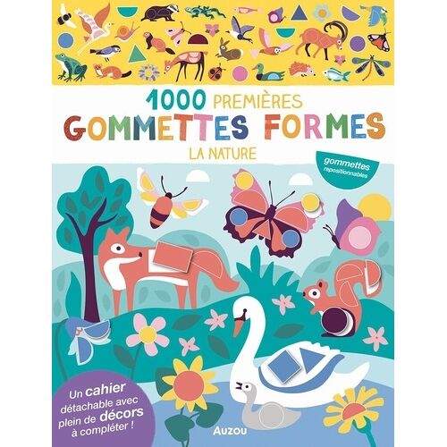 1000 Gommettes Formes - La Nature