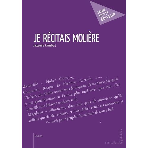 Je Récitais Molière
