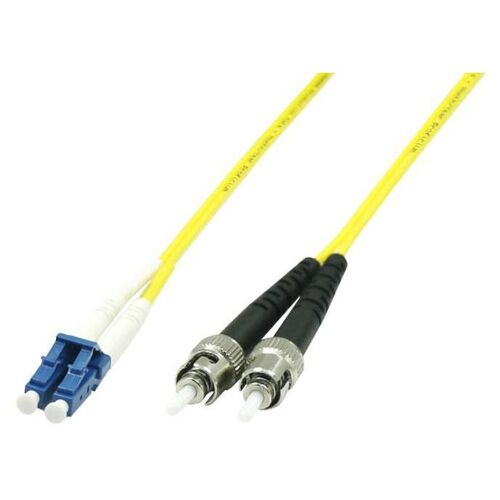 Microconnect FIB411001 câble InfiniBand et à fibres optiques 1 m LC ST Jaune