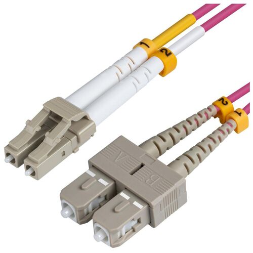 Microconnect FIB422007P câble InfiniBand et à fibres optiques 7 m LC SC Violet