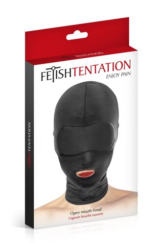 Cagoule Fétichiste Avec Ouverture
