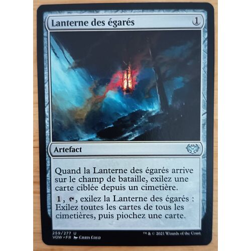 Lantern Of The Lost // Lanterne Des Égarés (Innistrad Noce Écarlate)