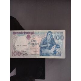 Billet Portugal 100 Escudos