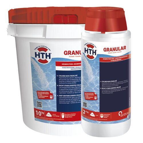 Hypochlorite de calcium - Chlore choc hth® GRANULAR 2,5 kg