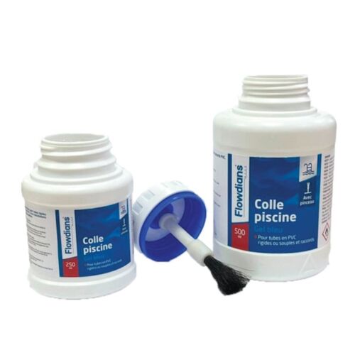 Colle bleue pour PVC souple Flowdians 250 ml