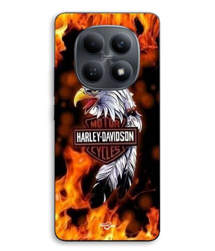 Coque Pour Xiaomi Redmi Note 15 5g Harley Davidson aigle feu Maniacase