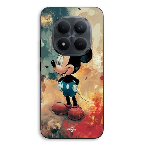 Coque Pour Xiaomi Redmi Note 15 Pro Plus 5g Mickey fond de texture abstraite Maniacase