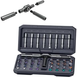 SUBZONAL-42 en 1 Tournevis MagnéTique Set PoignéE à Cliquet MagnéTique Set Tournevis Avec Coffret De Rangement Convient Pour L'Assemblage De Meubles Et L'Entretien D'Appareils éLectriques