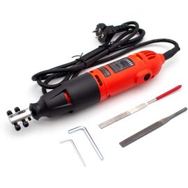 SUBZONAL-Lime à Mouvement Alternatif électrique 220V, Outil de Meulage de Machine D'ébavurage de Coupe en Métal 200W Course 4mm Fréquence 0-4000T/min