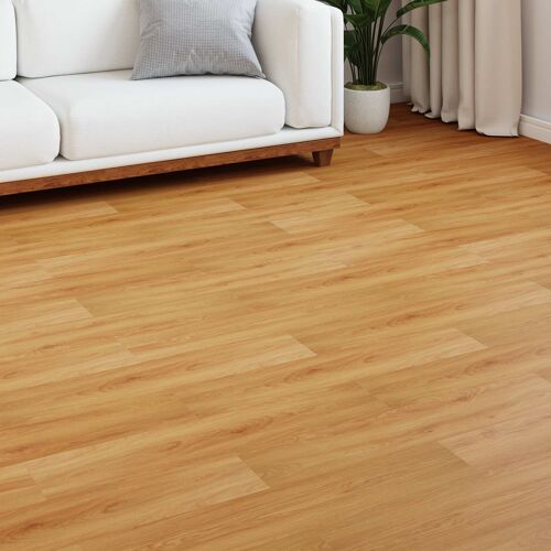 vidaXL Revêtement de sol en laminate 5 pcs Châtaigne chaude