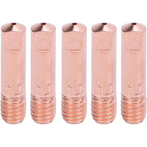 SUBZONAL-60 Pièces 0,039 Pouces Pointes de Soudage, Pointes en Cuivre à Haute conductivité pour Torche de Soudage MIG, Faibles éclaboussures, Résistantes à la Chaleur, Compatibles avec