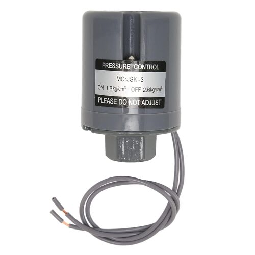 SUBZONAL-Pressostat de Pompe à Eau Réglable, Matériau en Alliage de Zinc Robuste, Embrayage Stable à Double, Longue Durée de Vie, adapté aux Grandes Marques