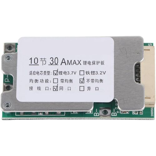 SUBZONAL-PCB de Batterie au Lithium 10S 36V 30A, Surcharge et Décharge, Court-Circuit pour Cellules 3,7V, Neuf, avec Circuit intégré de Précision, adapté aux Cellules Ternaires et