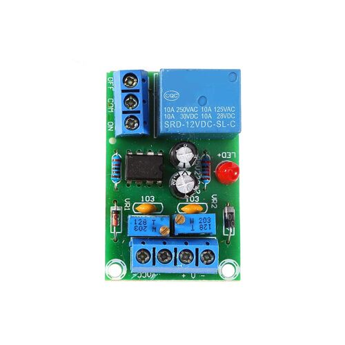 SUBZONAL-Relais de Module de Carte de Contrôleur de Automatique de Batterie 12 V, assemblé avec un Circuit intégré de Contrôle de Tension Spécial et un Relais Automobile Spécial, Petit