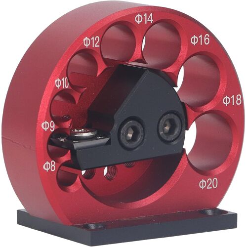 Subzonal-Machine À Chevilles Rondes, Corps En Alliage D'aluminium Cnc, Plaque De Coupe De Cheville À Lame En Carbure Cémenté De 8 À 20 Mm Pour Le Travail Du Bois, Opération Simple,