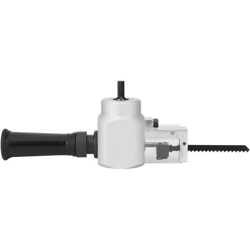 SUBZONAL-Accessoire de Perceuse à Grignoteuse de Tôle de Coupe de Métal à Double Tête, Scie à Bois électrique avec clé, pour Couper le Métal, le Plastique et le Bois