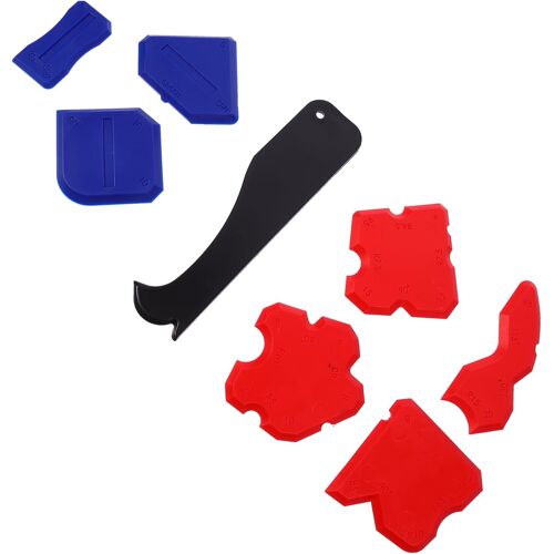 SUBZONAL-Kit De 8 Pièces Pour Dissolvant De Mastic Spatule Pour Colle À Verre Mastic Modèle De Colle Facile À Utiliser Pour Cuisine Et Salle De Bain