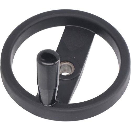 SUBZONAL-Volant en Plastique de Fraisage de Tour de 16 Mm, Trous de Vis, Poignée Rotative à 2 Rayons pour Machines-outils