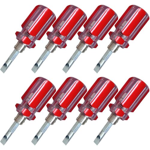 SUBZONAL-8pièces Set Tournevis avec Tête Cruciforme Fente Outils à Main pour Maison et Réparation Appareils Électroménagers