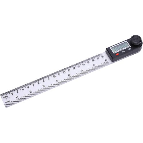 SUBZONAL-Rapporteur Numérique, Règle D'angle avec Bouton de Verrouillage, Goniomètre en Plastique, pour la Construction, L'atelier, le Travail du Bois