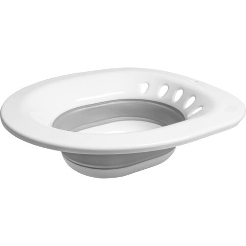 SUBZONAL-Insert de bidet pour toilettes - Compatible avec les modèles de sièges de WC courants - Thermoplastique facile d'entretien - Blanc/Entretien intime et hygiène/Bain d'assise pliable /