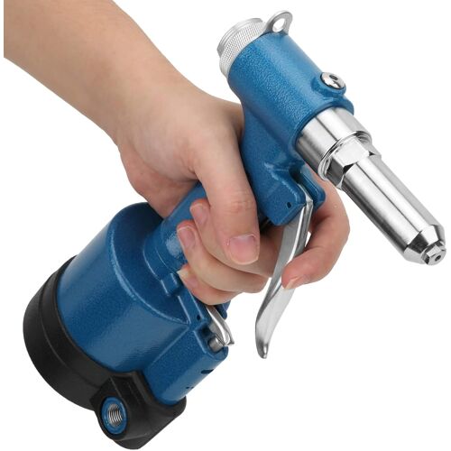 SUBZONAL-Outil de Rivetage Pneumatique, Pistolet à Rivets Aveugles pour Clous en Aluminium/fer/acier Inoxydable, Forte Force de Traction, Joint Universel, Injection D'huile, Tôle/fixation