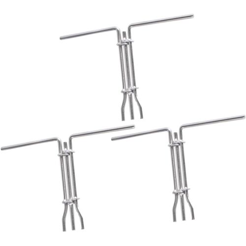 SUBZONAL-Kit Outils D'installation Joints en U pour Tiges de Piston de Vérins Hydrauliques 3 Pièces Acier Inoxydable Usage Automobile et Presse Hydraulique Professionnel