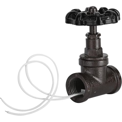 Subzonal-Interrupteurs Électriques, Pièces De Rechange Pour Lampe De Table, Vanne D'arrêt En Fil Blanc 1/2 Po, Valve De Lampe Steampunk Vintage Pour Lampe À Conduite D'eau, Lampe Vintage