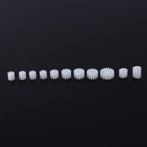 Subzonal-Jeu D'engrenages De Broche En Plastique 11 Pièces, Accessoires De Modélisme Pour Voiture, Robot, Avion