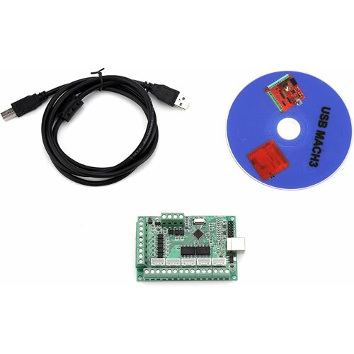 SUBZONAL-Carte D'interface USB, Carte de Contrôle de Mouvement CNC pour Machine à Graver avec Prise en AVI+ Anti-interférence pour