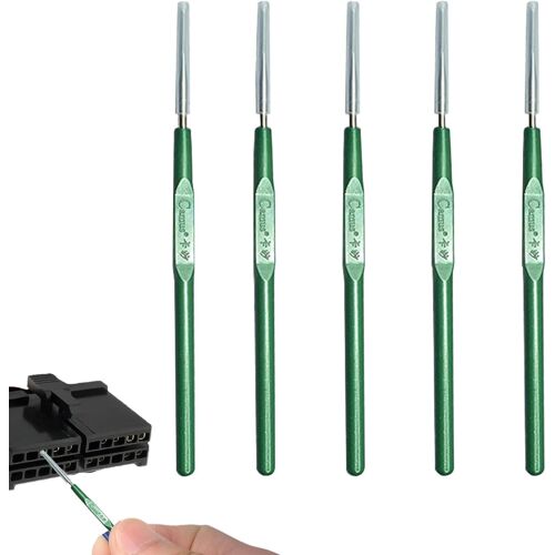 SUBZONAL-Outil de suppression des broches électriques, kit d'outils de suppression de bornes, outil de depinning extracteur de 5 pièces, ensemble d'outils de suppression de terminaux