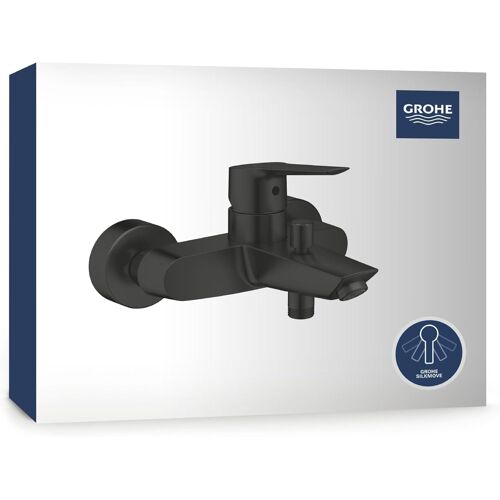 SUBZONAL-GROHE Start Mitigeur Monocommande Bain/Douche, Montage Mural Apparent, Inverseur Automatique 2 Sorties, Noir Mat, 322782432