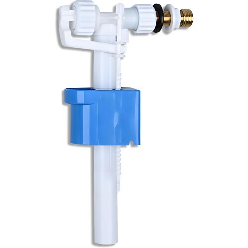 SUBZONAL-Vanne de remplissage pour réservoir de chasse d'eau - Valve de remplissage pour réservoir de chasse - Pièces de rechange universelles G3/8" et G1/2" - Raccord en laiton - Pièces de rechange
