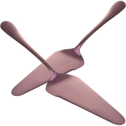 Subzonal-Serveurs À Tarte Triangulaires Ustensiles Polyvalents En Acier Inoxydable Lot De 2 Faciles À Couper Et Servir Pour Gâteau Et Pizza Pâtisserie Cuisine Maison