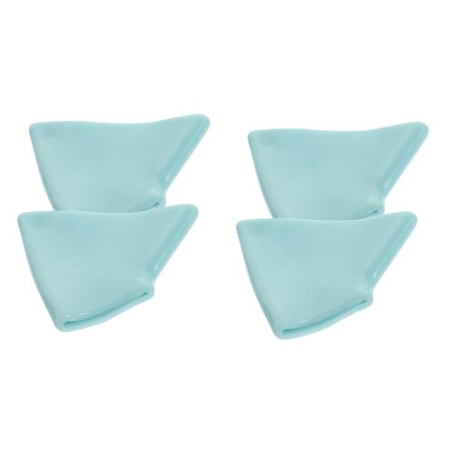 Subzonal-4 Pièces Couverture Arrière De Couteau De Cuisine Protège-Doigts Pour Couper Les Aliments Manchons De Protège-Lame Ustensile De Cuisine Accessoire Couvre-Doigts Blue