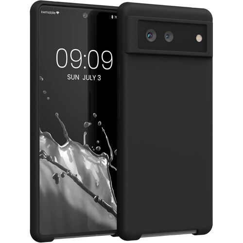SUBZONAL-Housse Compatible avec Google Pixel 6 Coque - Housse de téléphone Protection Souple en TPU Silicone - Noir Mat