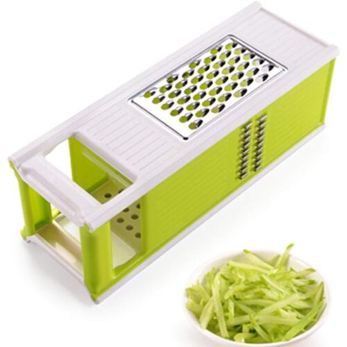 Subzonal-4-Side Acier Inoxydable Cuisinière,Fromage Tranchage Carotte Concombre Ustensiles De Cuisine,Ménage Éplucheur Légumes Couteau Multifonctionnel,Vert