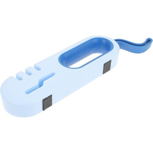 Subzonal-Aiguiseur Ustensile De Cuisine Affûteurs Manuels Couteau De Cuisine Couteaux Cuisine Tronçonneuse Rouleau Affûteur Bloc Outil D'affûtage De Cuisine Affûteur De Couteaux Abdos Blue