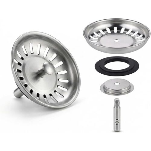 Subzonal-Filtre D'évier En Acier Inoxydable Antirouille, Panier De Filtration Pour Évier, Pièce De Rechange Pour Évier (79 Mm)