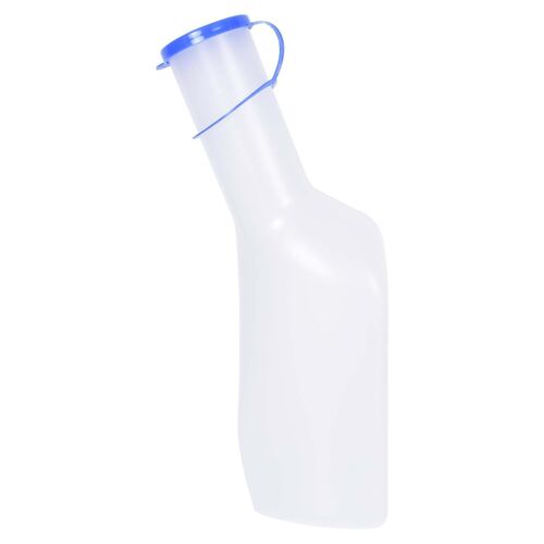 Subzonal-Urinoir Homme 1000 Ml, Flacons D'urine Portables, Pistolet Urinoir Avec Couvercle, Plastique Urinal Bouteilles, Urinoir Transparent Pour Voiture, Hôpital, Personnes Âgées Incontinences