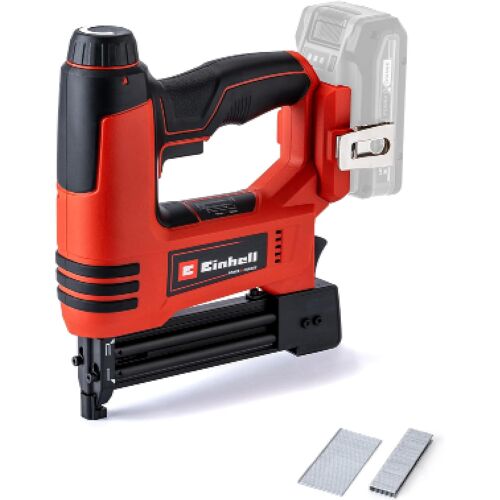 SUBZONAL-Agrafeuse sans fil TE-CN 18 Li-Solo Power X-Change (18 V, agrafeuse + cloueuse, incl. 300 clous et 300 agrafes) Livré sans Batterie ni Chargeur
