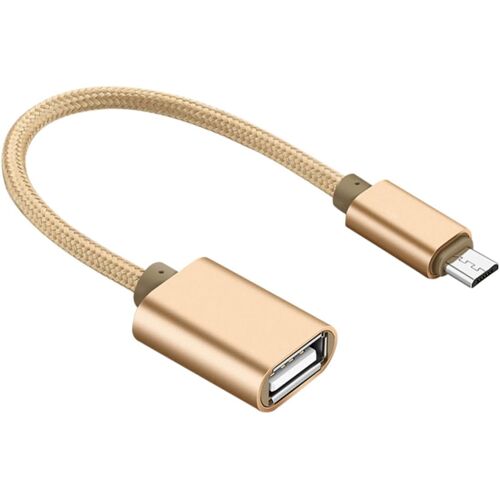 SUBZONAL-Adaptateur Universel pour Câble Dextension OTG pour Téléphone Portable (Noir)
