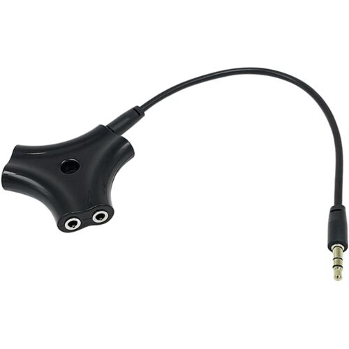 SUBZONAL-Répartiteur 3,5 Mm 5 Ports pour Écouteurs, Adaptateur Séparateur Audio avec Câble 1 Mètre, Compatible Appareils Audio, Usage Partagé Entre Amis, Noir Compact Et Pratique