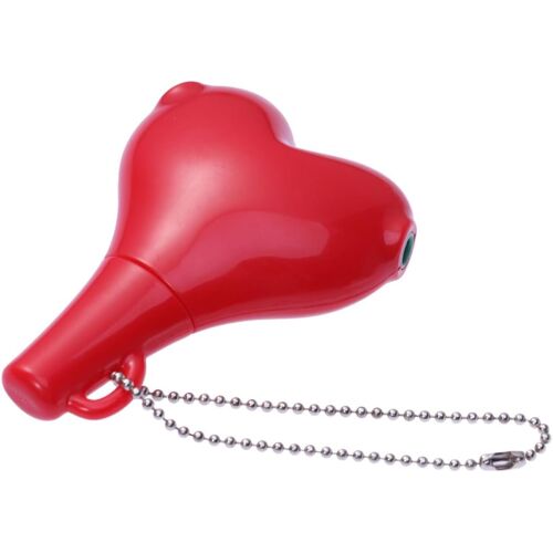 SUBZONAL-Répartiteur De Casque Audio 3,5 Mm De C?ur pour Partage De Musique, Adaptateur Double Prise Stéréo, Compatible Smartphone Et Lecteur Mp3, Câble Rouge Compact Et Portable